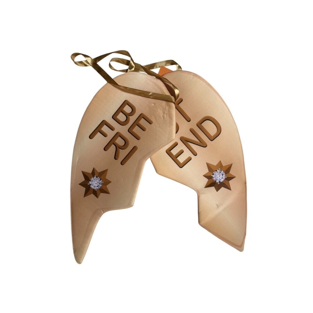 Hyde & EEK Adult Best Friends Locket Costume Set 2pc One Size NWT